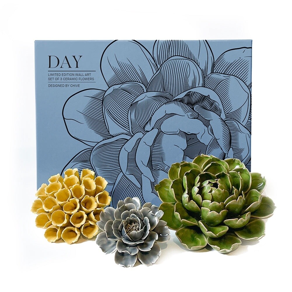 Ceramic Flowers Set, Day