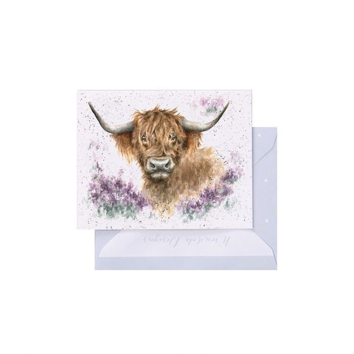 Wrendale Card Highland Heathers