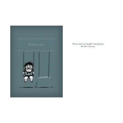 Bald Guy Still Miss You Card