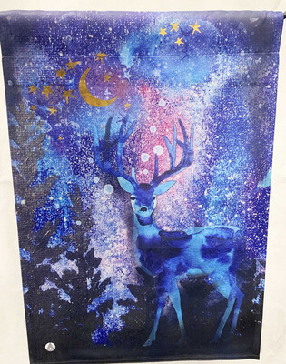 Winter Deer - Garden Flag
