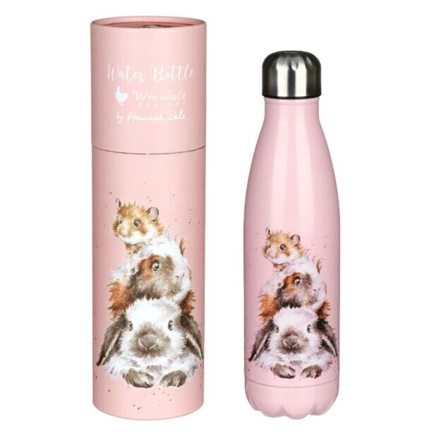 Wrendale Travel Bottle, Piggy in the Middle