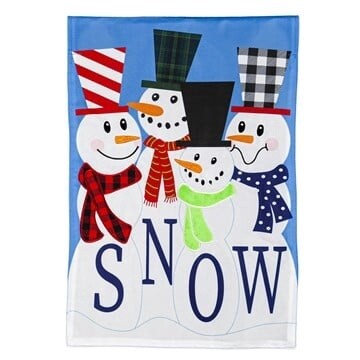 Snow Friends - Garden Flag