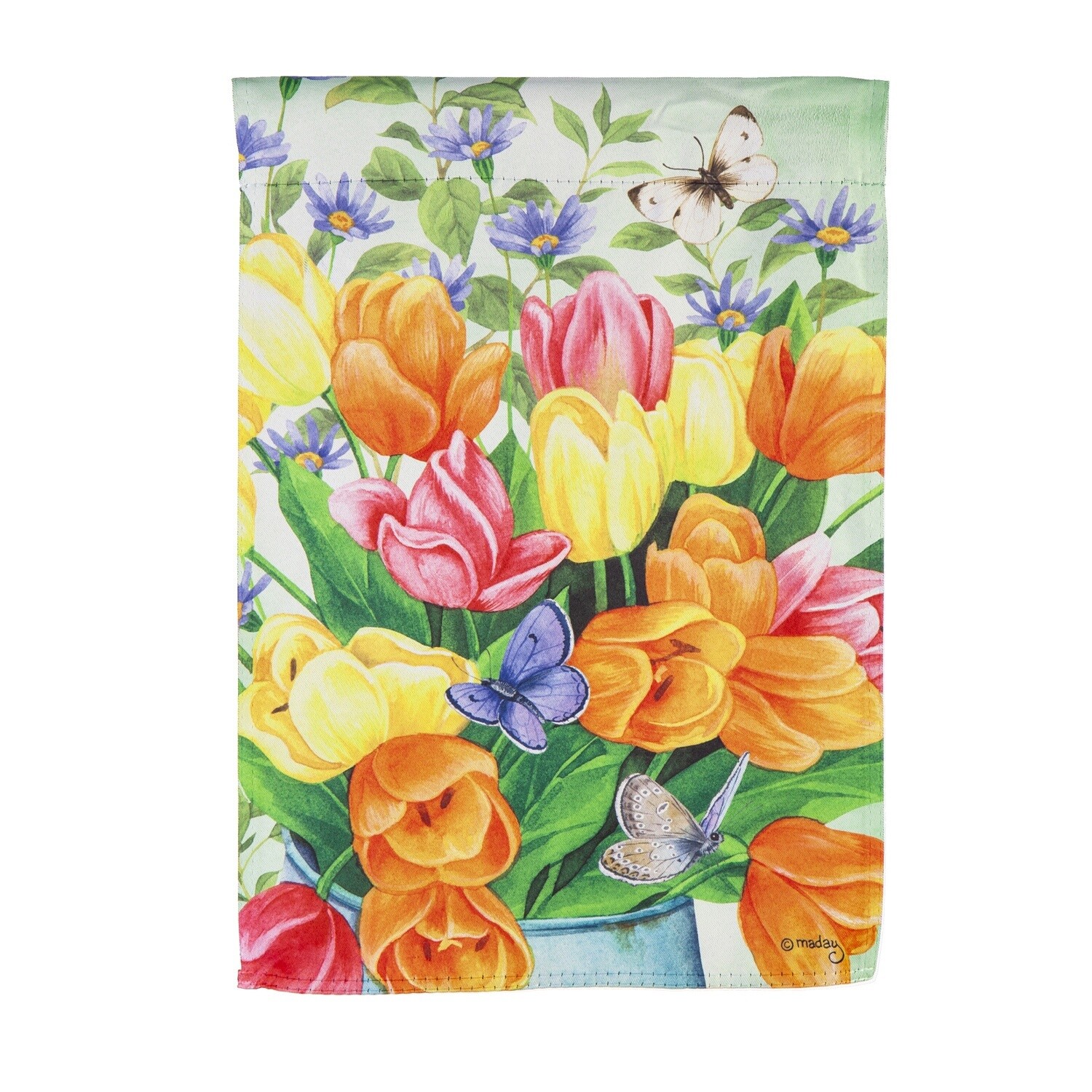 Tulips Galore Garden Flag