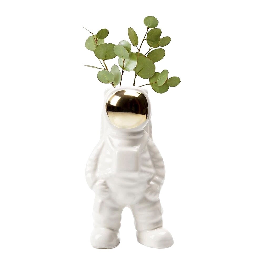 Astronaut Ceramic Vase, Sm