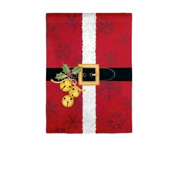 Santa&#39;s Belt, Garden Flag