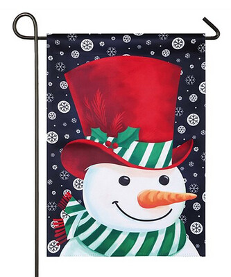 Snowman - Garden Flag