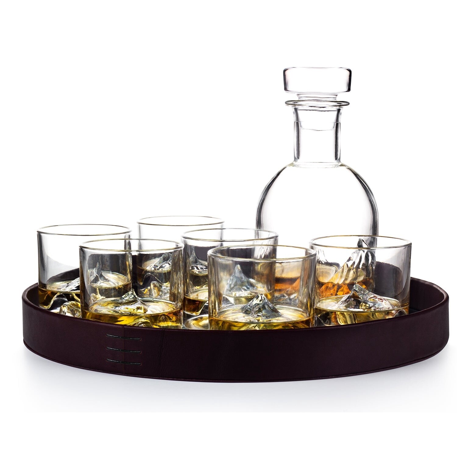 Liiton Luxury Peaks Decanter &amp; Glass Gift Set