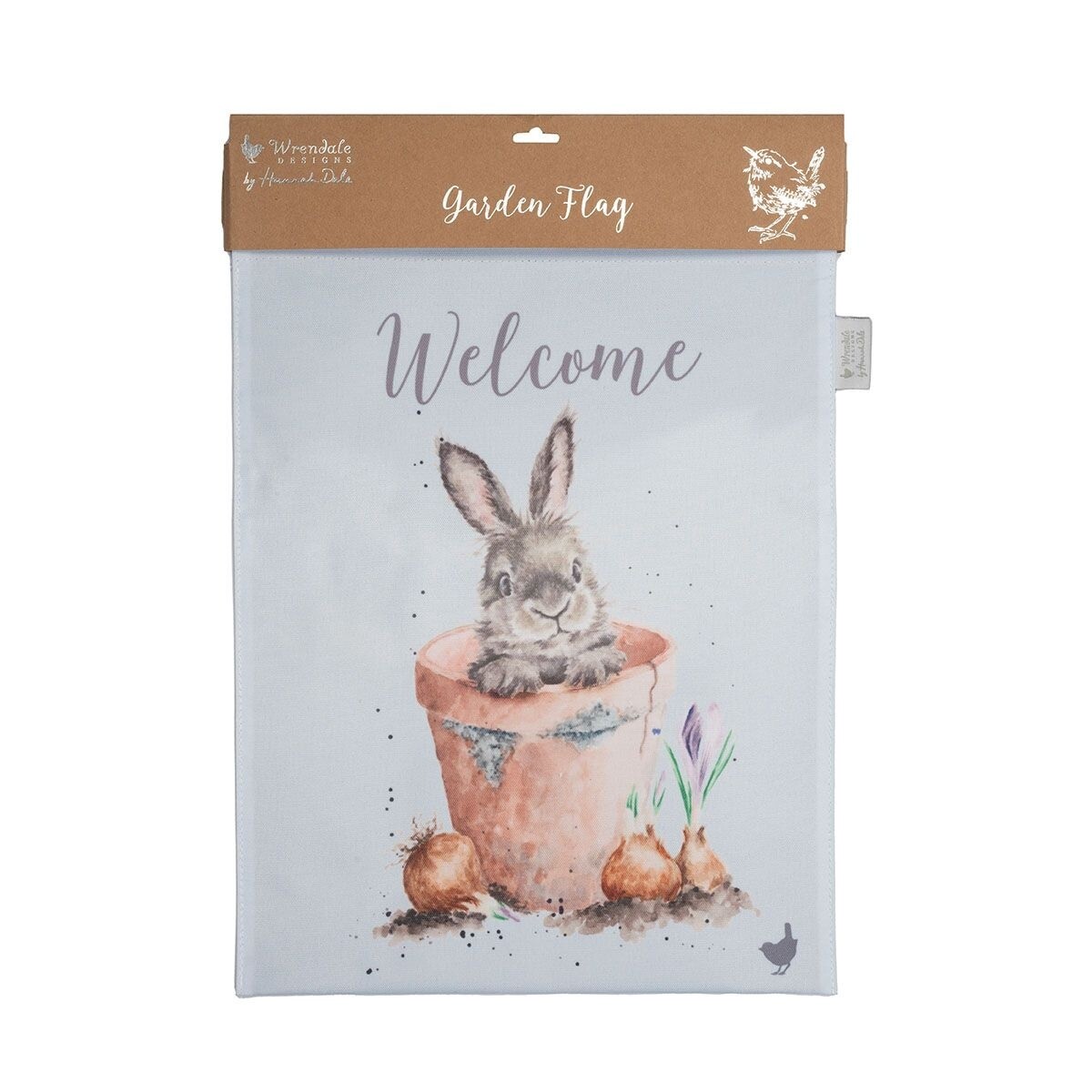 Wrendale Garden Flag, Rabbit