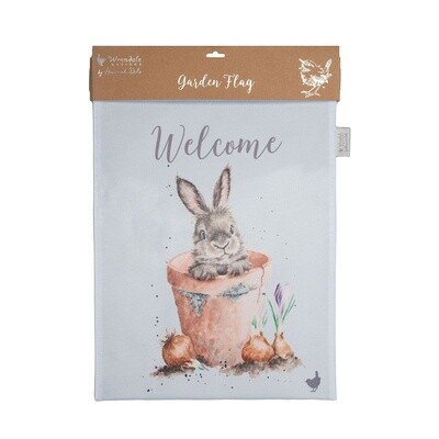Wrendale Garden Flag, Rabbit