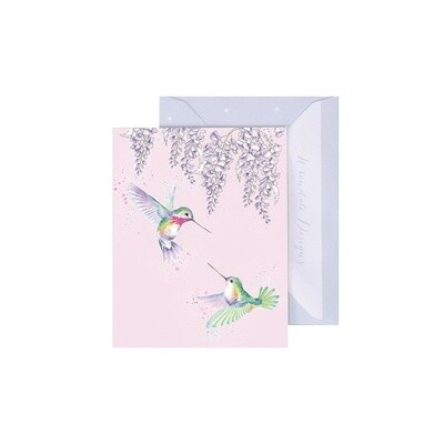 Wrendale Card, Wisteria Wishes