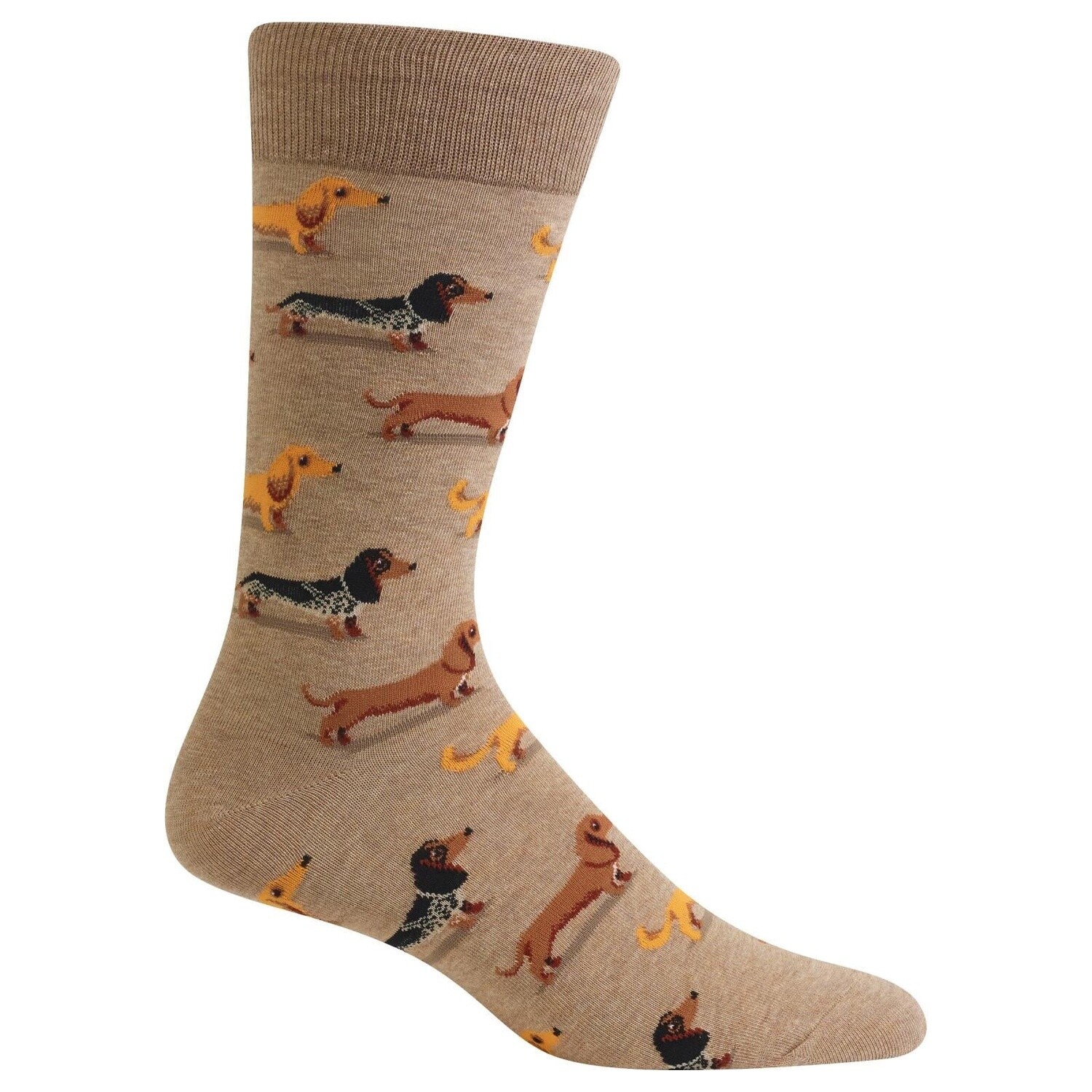 HotSox Mens Sock, Dachshunds