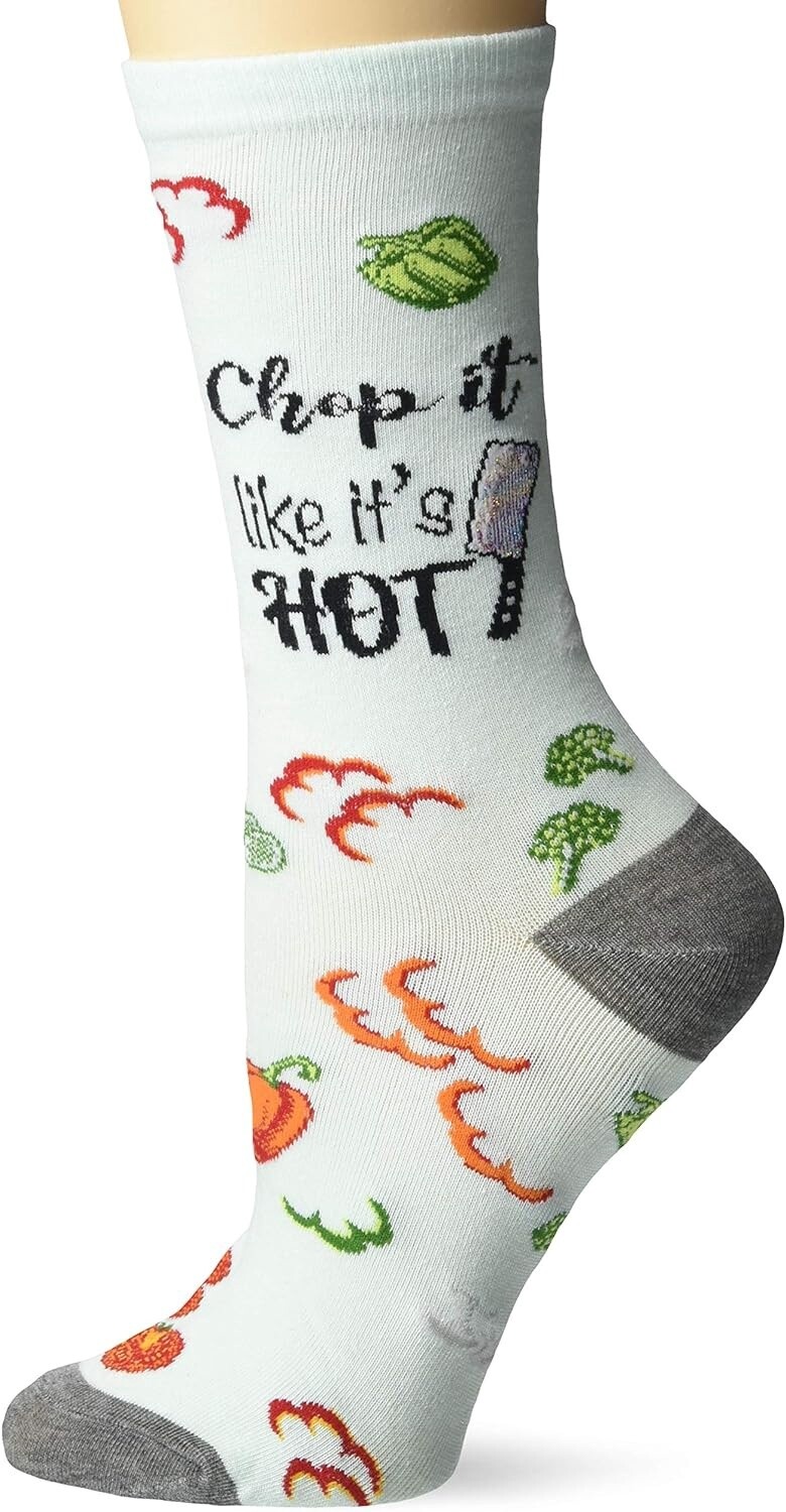 HotSox Ladies Sock, Chop it Like It&#39;s Hot