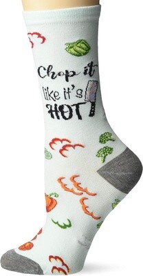 HotSox Ladies Sock, Chop it Like It&#39;s Hot