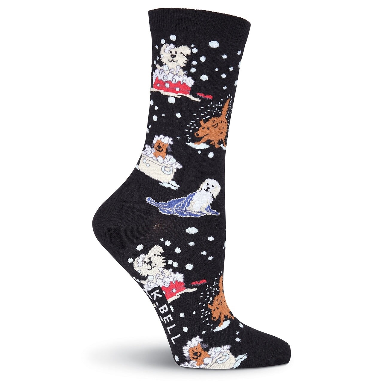 HotSox Ladies Sock, Dog Bath