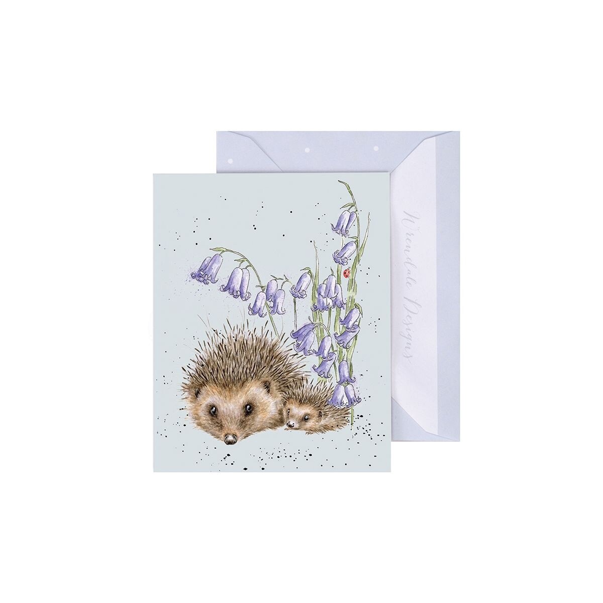 Wrendale Card, Love and Hedgehugs