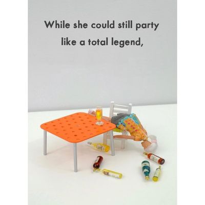 Bold and Bright Party Legend Card