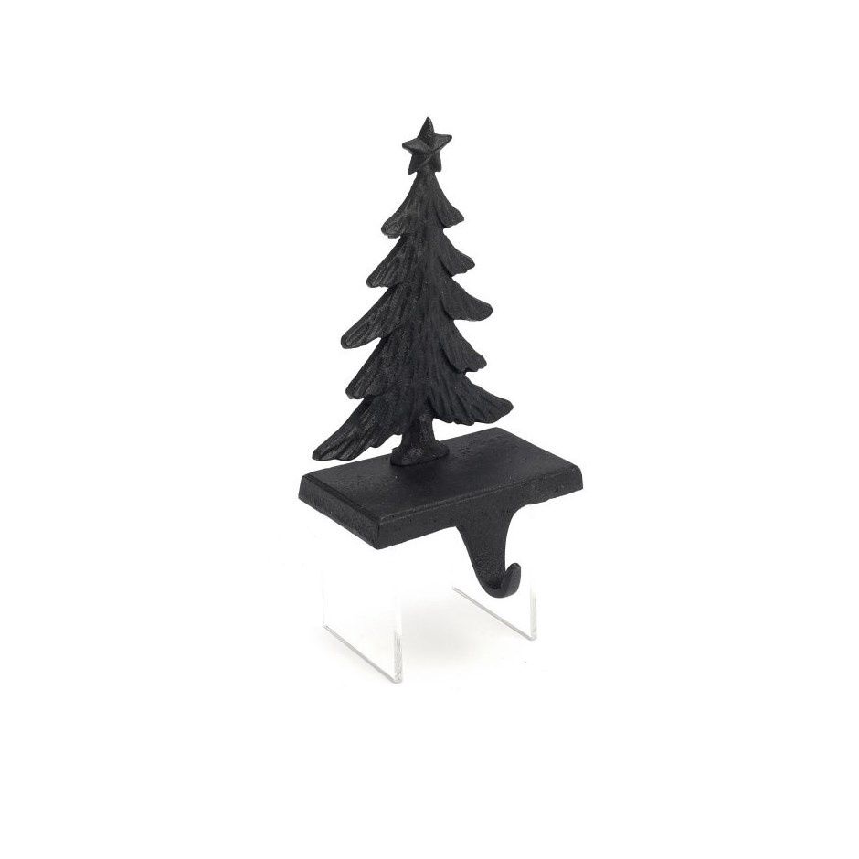 Stocking Holder, Tree Black