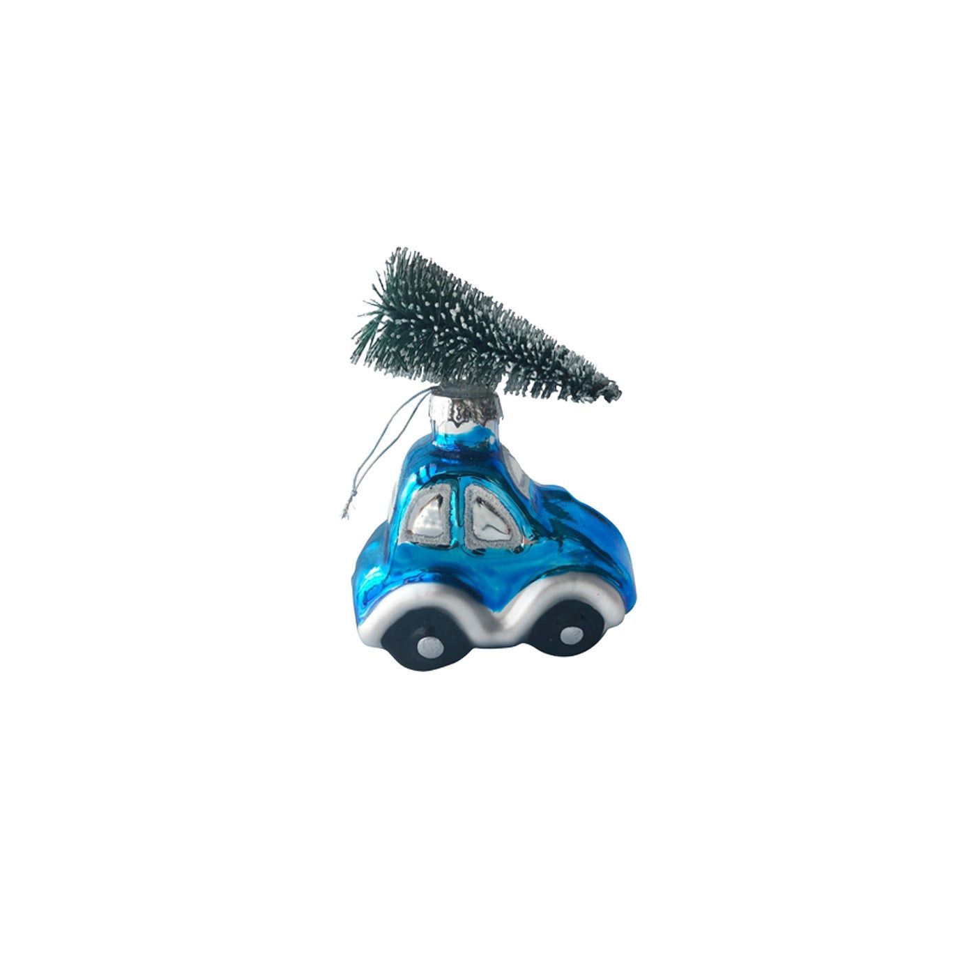 Mini Car w/ Tree Ornament, Colour: Blue