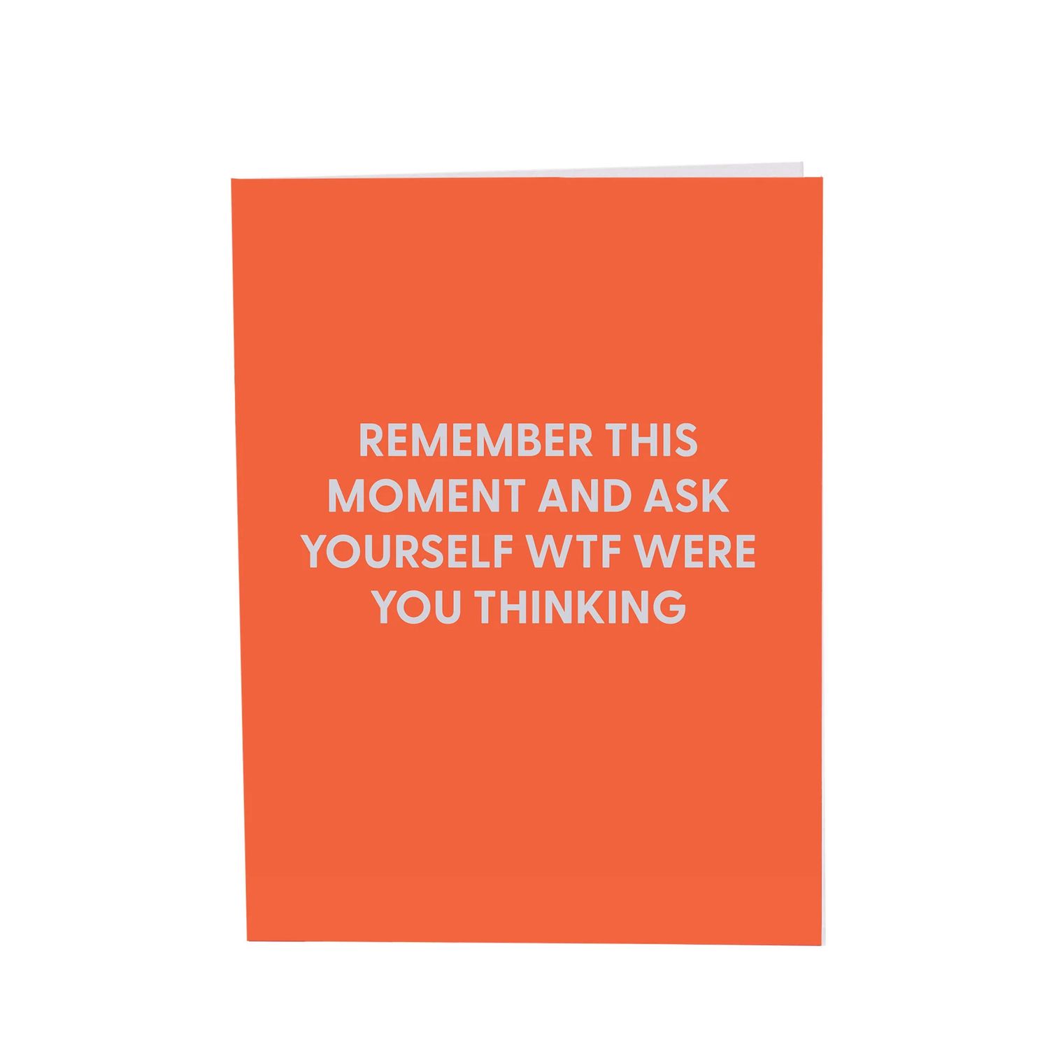 Greeting Card, Remember this Moment