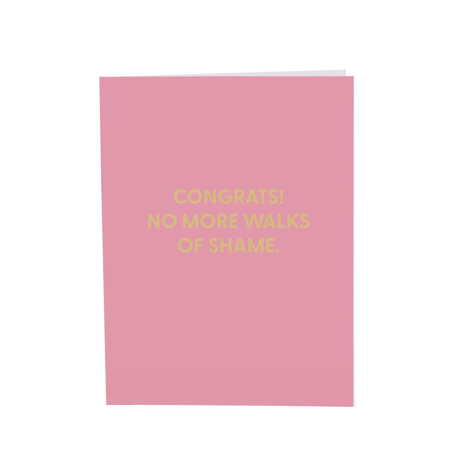 Greeting Card, Congrats! Walk of Shame
