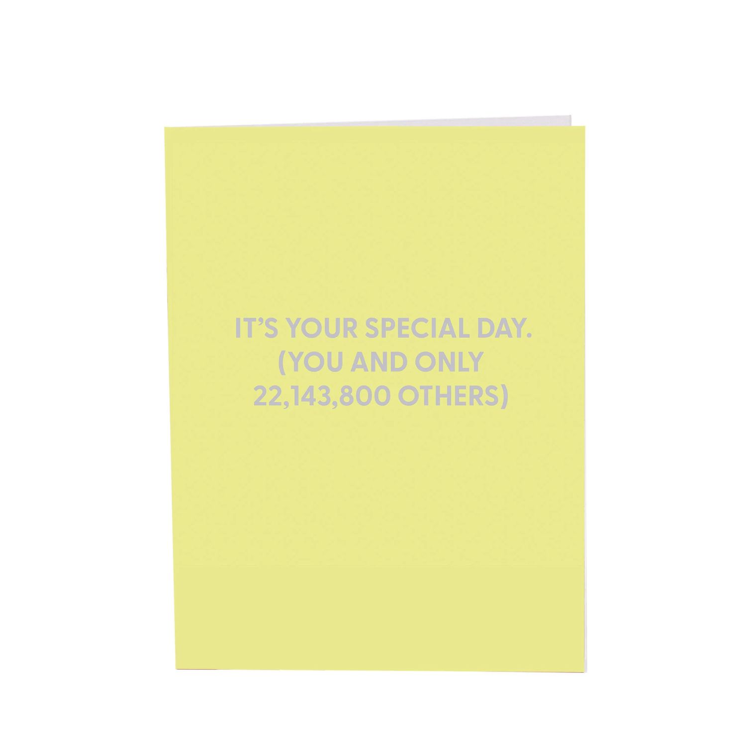 Greeting Card, It&#39;s Your Special Day
