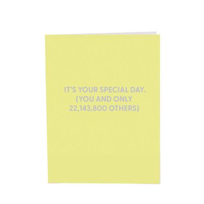 Greeting Card, It&#39;s Your Special Day