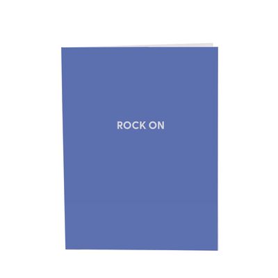 Greeting Card, Rock On