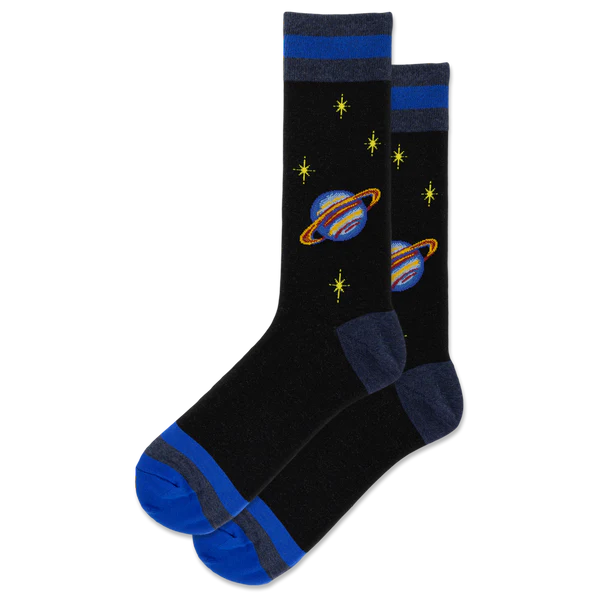 HotSox Mens Sock, Saturn