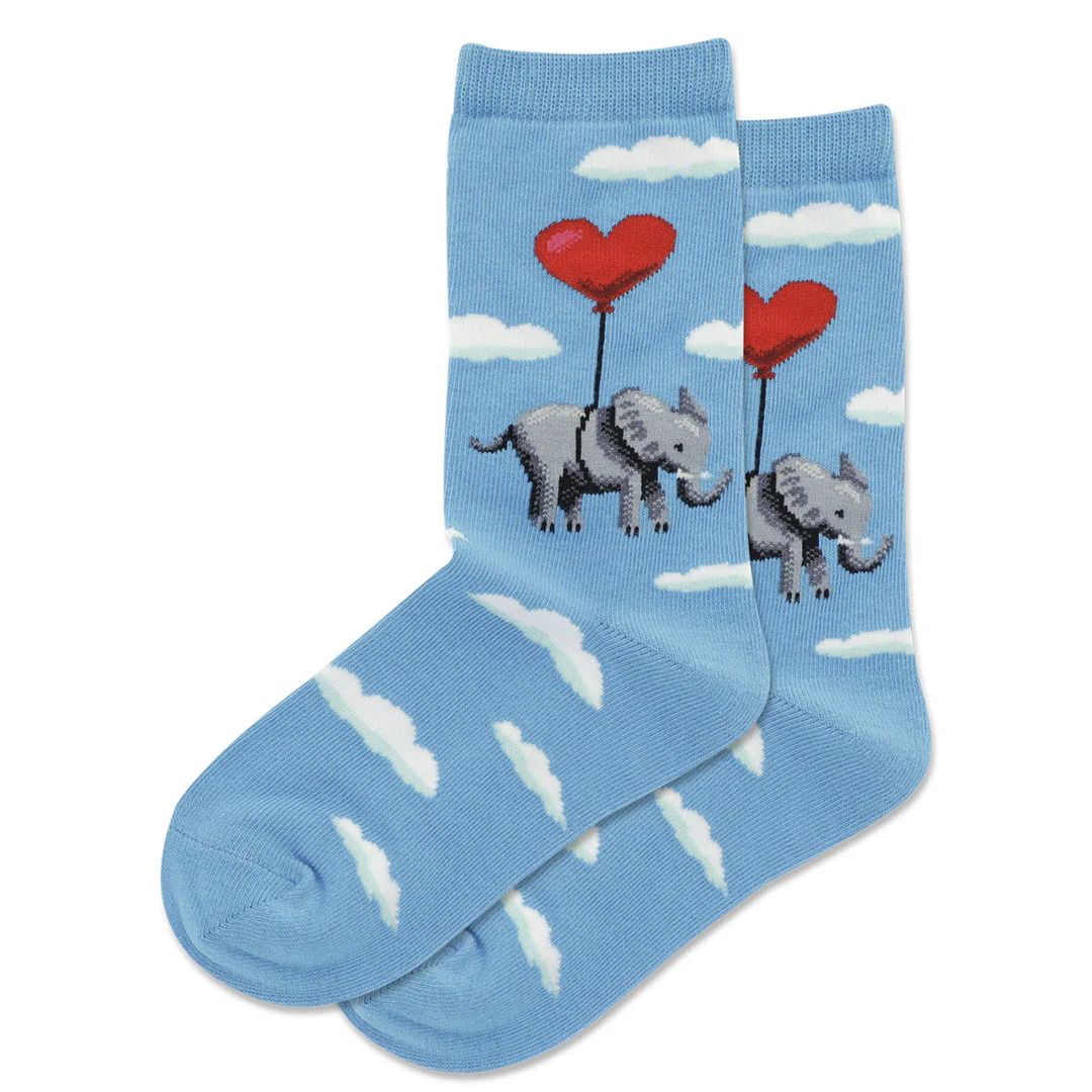 HotSox Ladies Sock, Elephant Heart