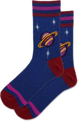 HotSox Ladies Sock, Saturn Sparkle