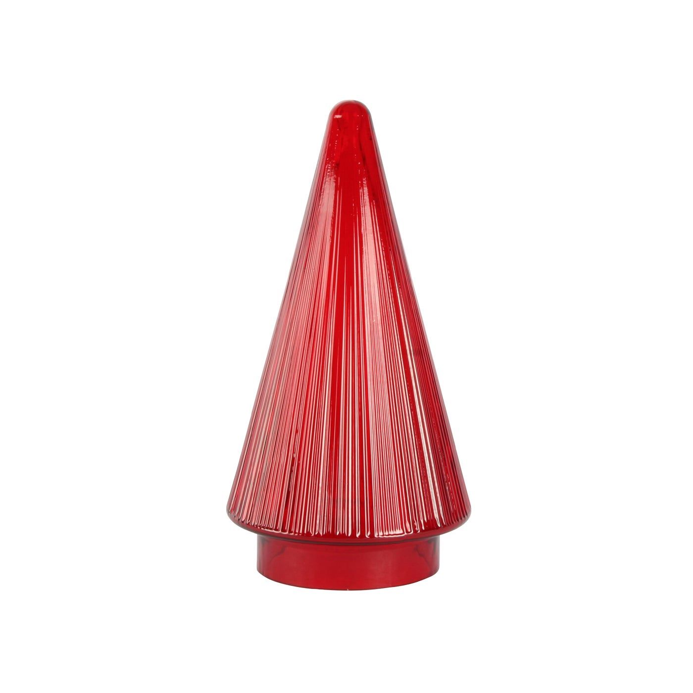 Empire Tree Glass Decor, Colour: Red