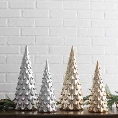 Metallic Glazed Tree