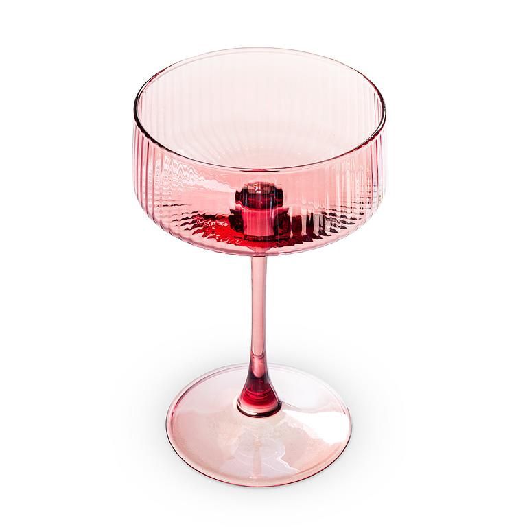 Tight Optic Cocktail Coupe, Colour: Red