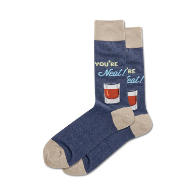 HotSox Mens Sock, You're Neat