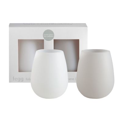 Silicone Unbreakable Glasses Set of 2