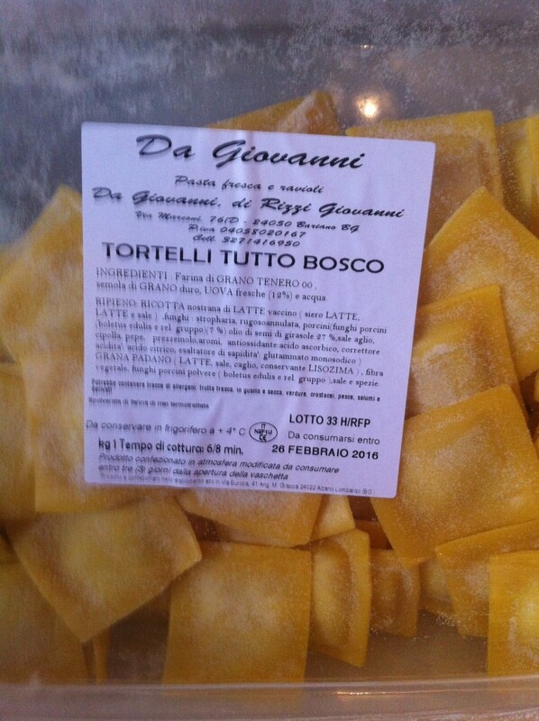 Tortellini tutto bosco con funghi porcini, vaschetta da 1 kg