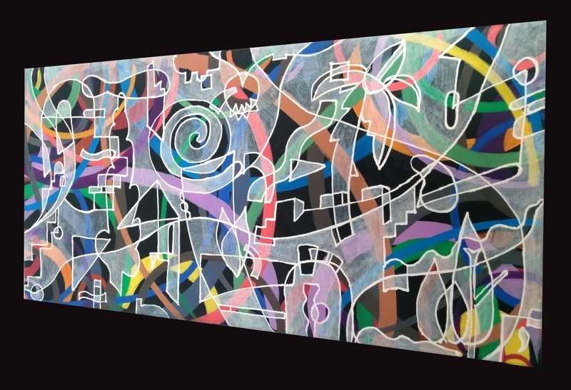 Acrylic Painting -- &quot;Jerusalem Sunlight&quot;