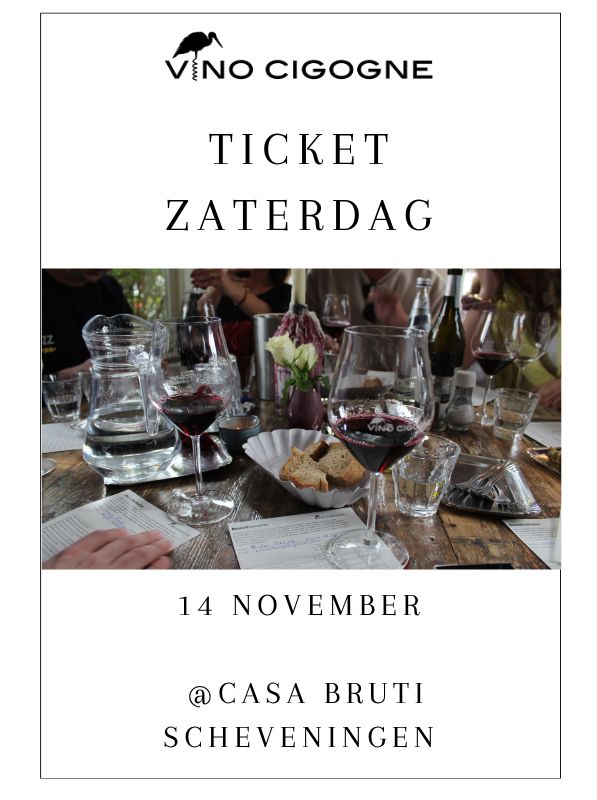 Ticket zaterdag 14 november