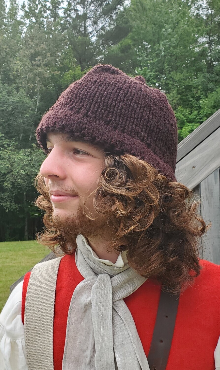 Hand Knit Wool Monmouth Caps