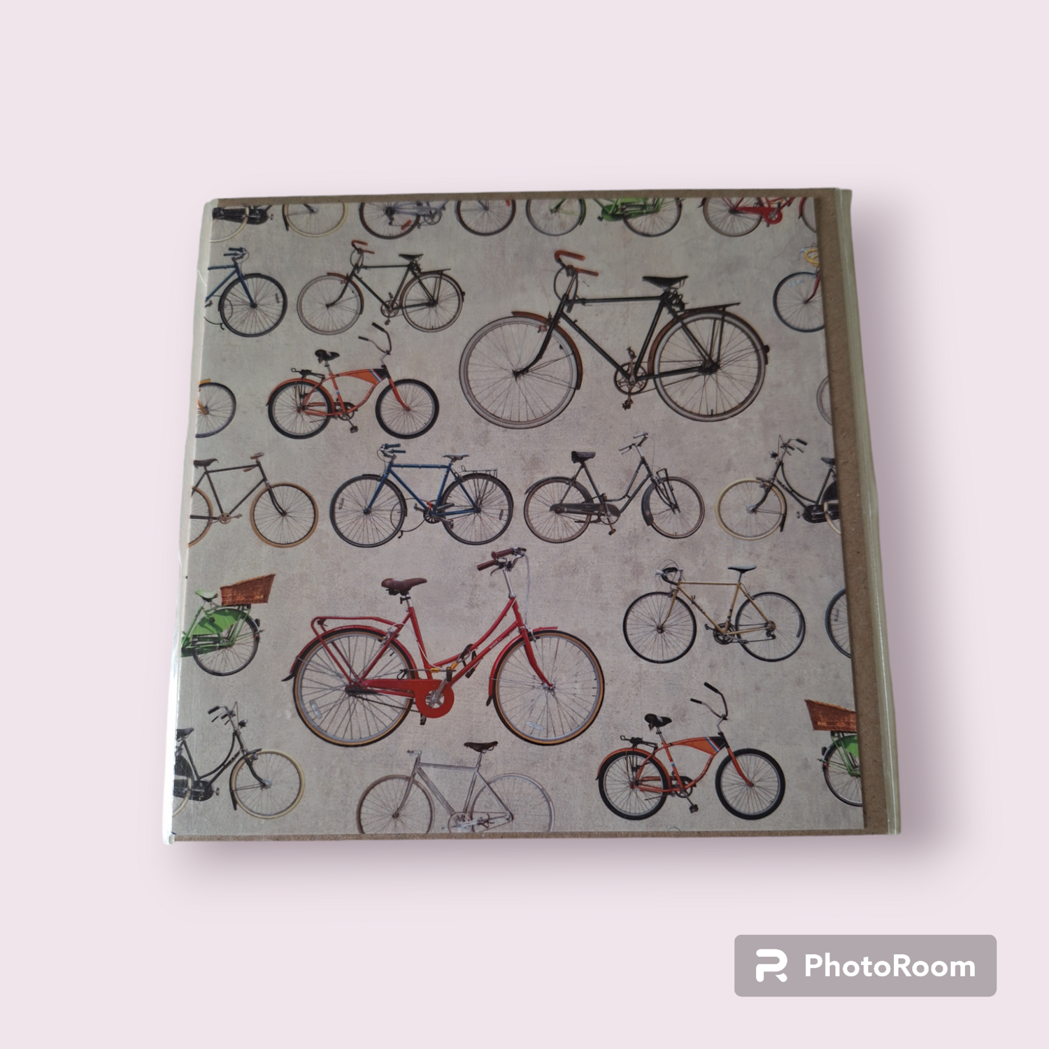 Wenskaart &quot;Fietsen&quot;