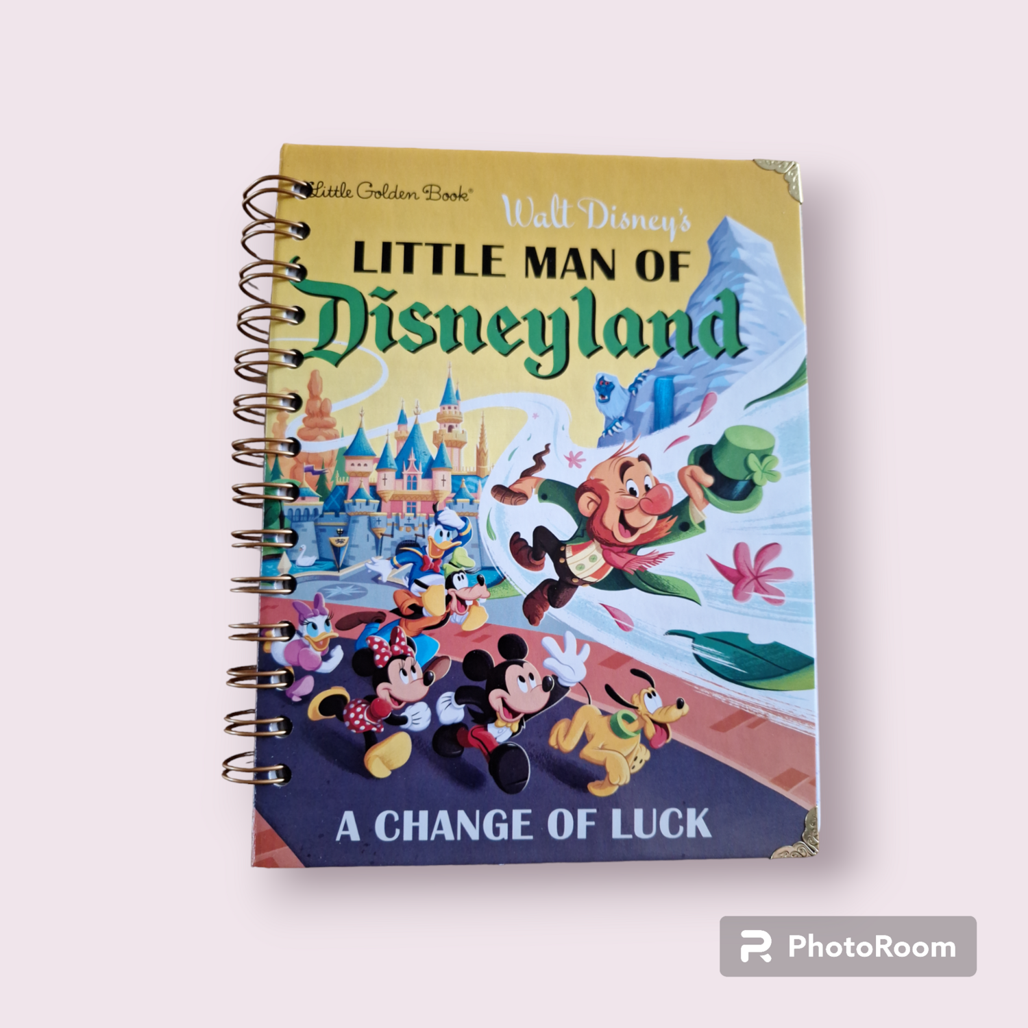 Notitieboek &quot;Little man of Disneyland&quot;