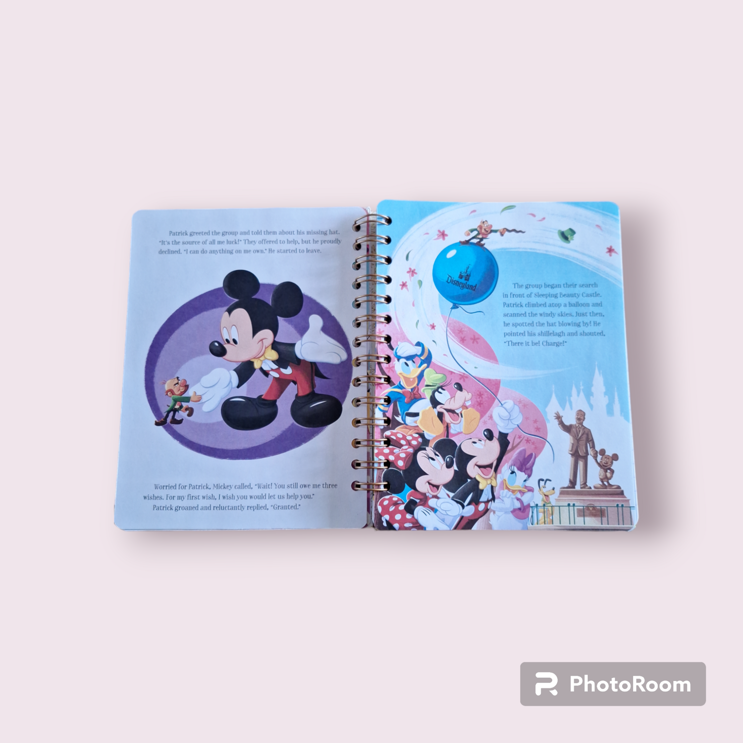 Notitieboek "Little man of Disneyland"