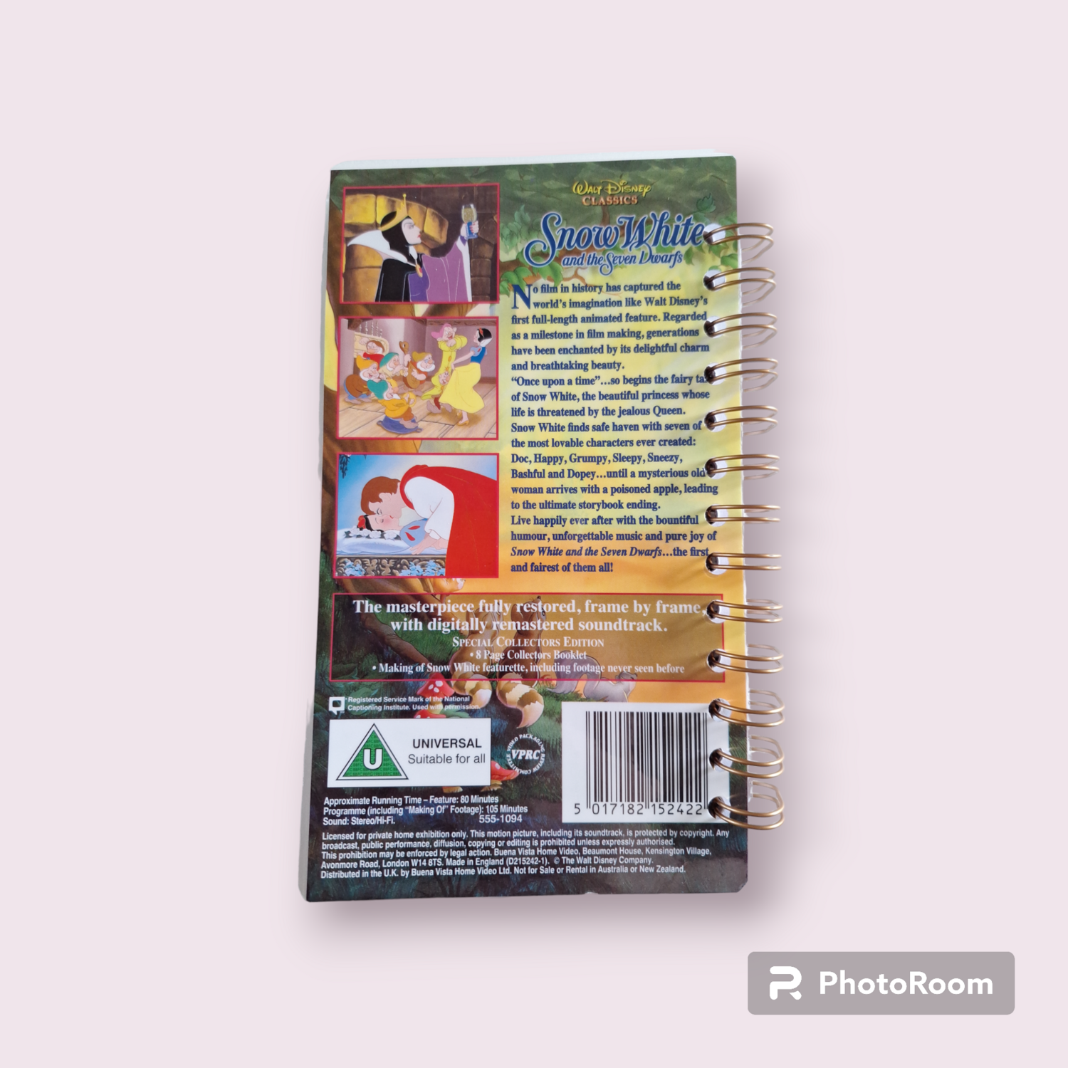 Notitieboek "Snow White"