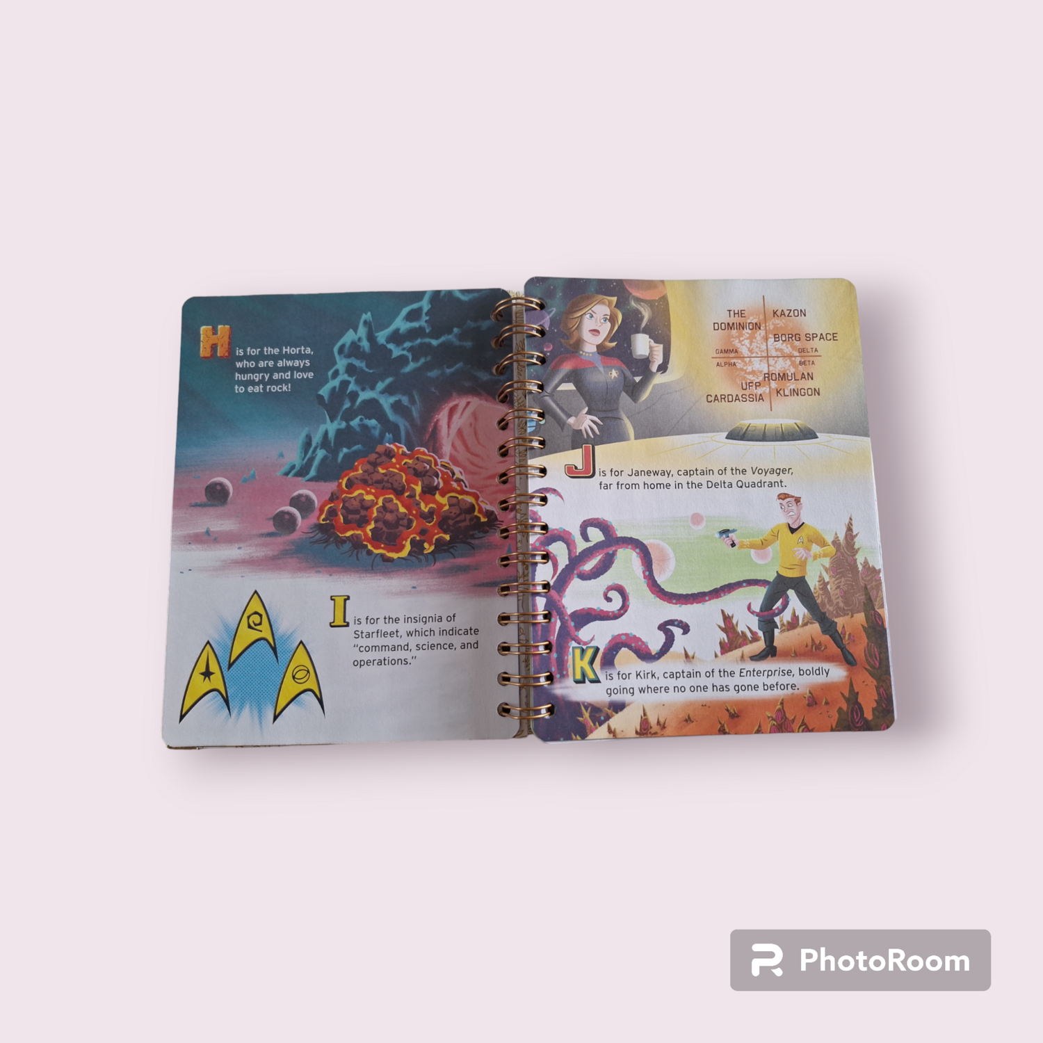 Notitieboek "Star Trek alphabet book"
