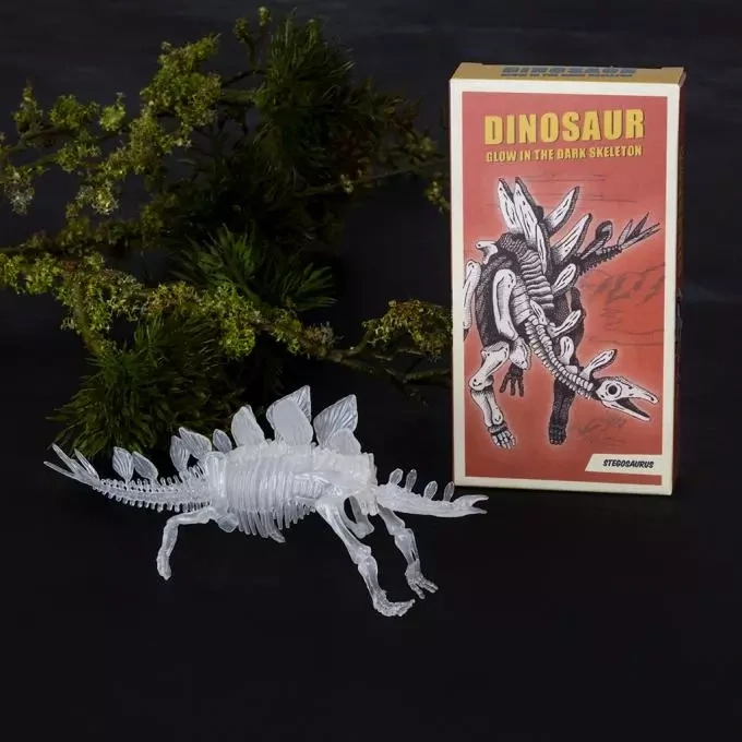 Dinosaur glow in the dark skeleton