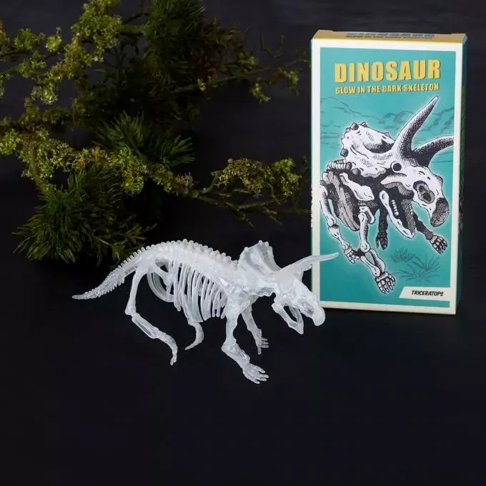 Dinosaur glow in the dark skeleton