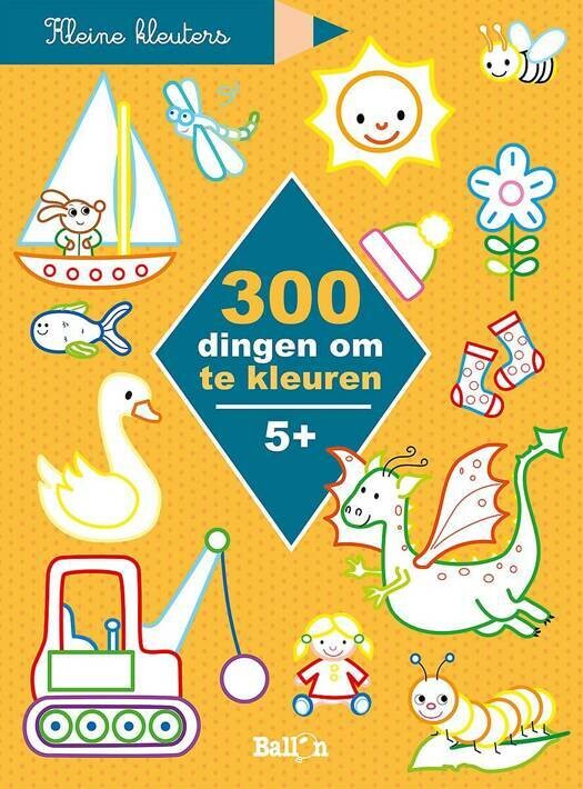 300 dingen om te kleuren 5+