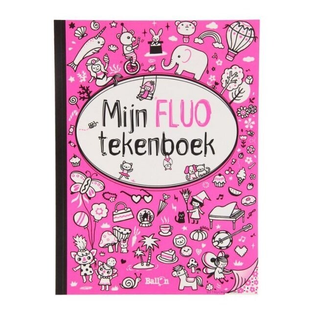 Mijn fluo tekenboek