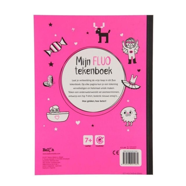 Mijn fluo tekenboek
