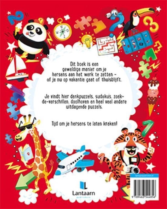 Vakantie puzzels voor kids 6+